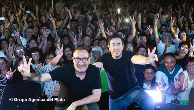 Nardini y Vivona celebraron el Día del Militante: «Militamos por el lugar en que nacimos, que queremos, que sentimos y con orgullo hacemos lo que nos enseñaron Perón y Evita»