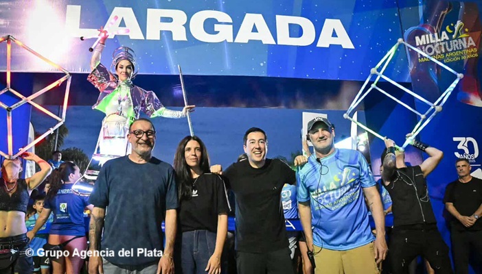 Más de ocho mil personas participaron de la 3ra Milla Nocturna de Malvinas Argentinas | «Nos hace compartir mucho más que el deporte: la amistad, la familia y la salud»