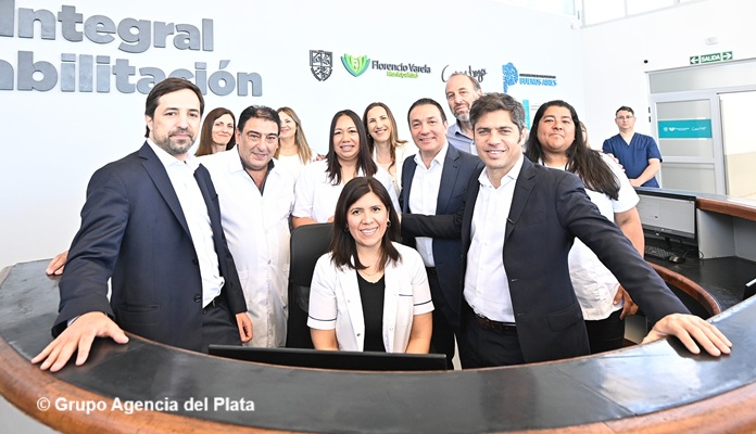 Kicillof inauguró un Centro de Atención Integral de Rehabilitación y enfatizó: «Todos y todas tienen derecho a vivir bien»