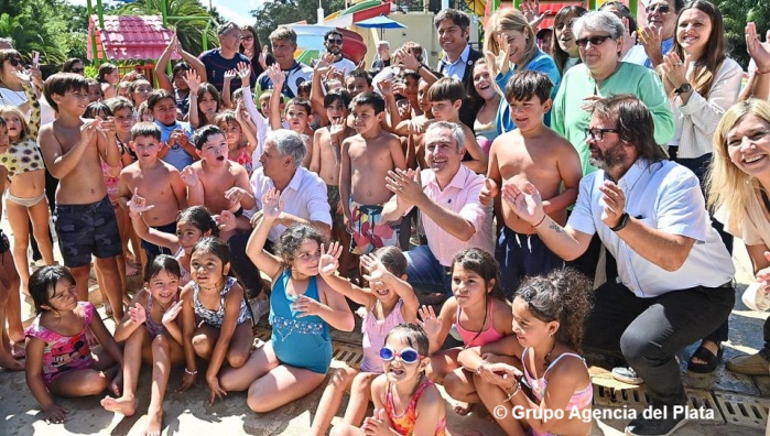 Kicillof y Larroque reafirman un Estado presente y visitan en Chascomús «Escuelas Abiertas en Verano»